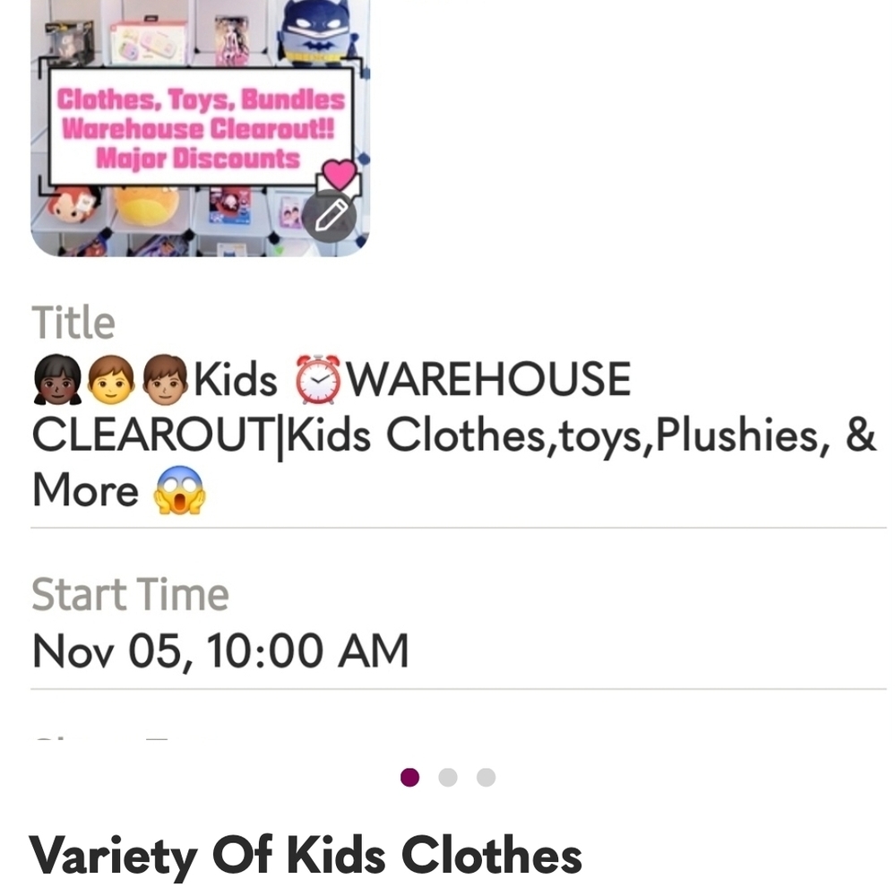 FOLLOW THIS SELLER!!  Warehouse KidsClothing, Toys Ect. Clearance - Deals!